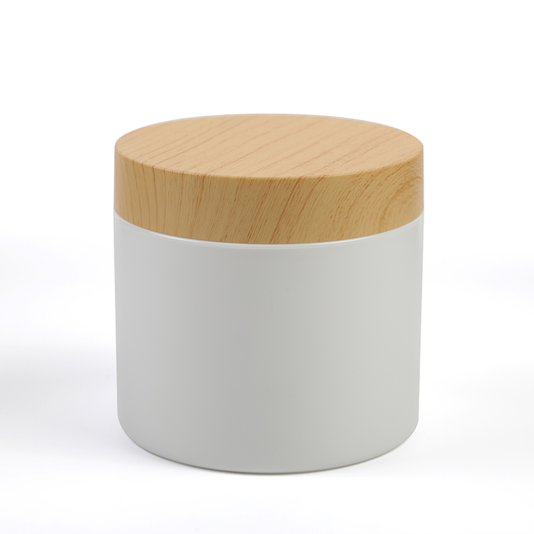 Bamboo Lid Cram Jar 10g 20g 30g 50g 100g 150g 200g 250g 380g With Spoon Natural Bamboo Cosmetic Jar