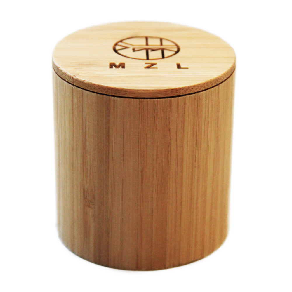 Bamboo Tea Jar Natural Handmade Bamboo Tea Container Caddy