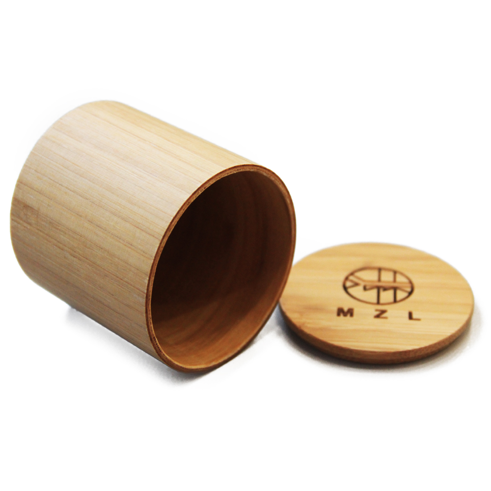 Bamboo Tea Jar Natural Handmade Bamboo Tea Container Caddy