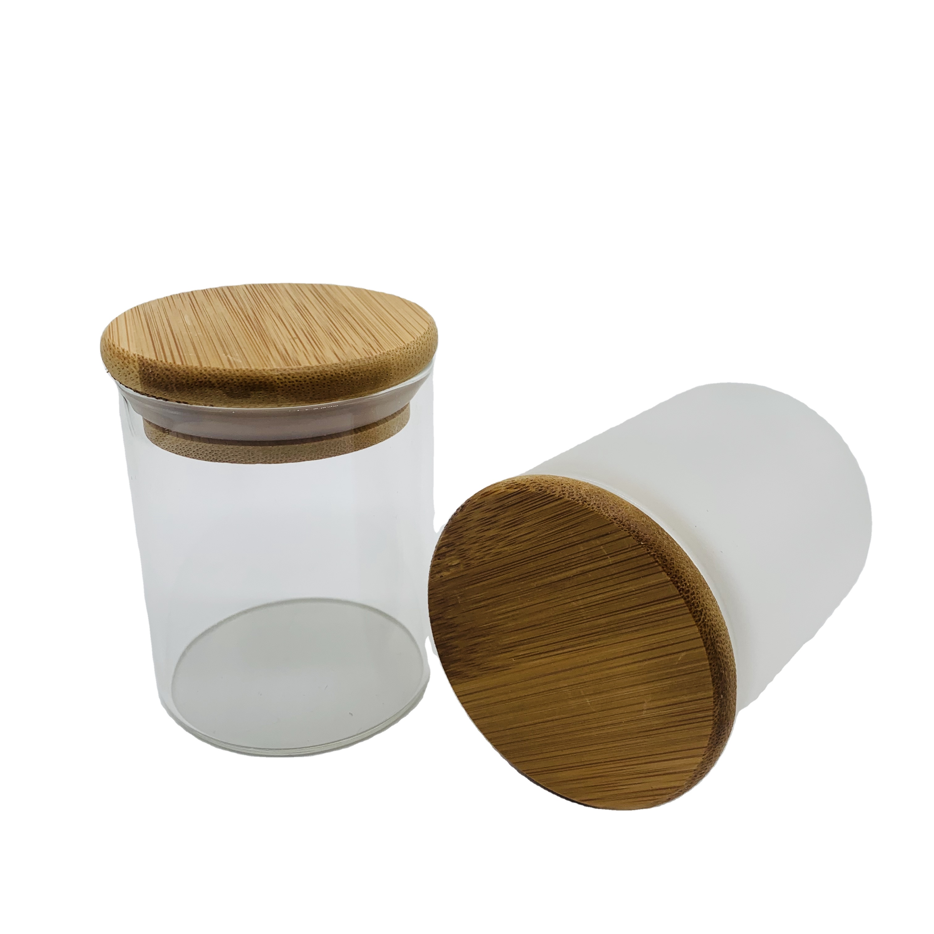 Bamboo Wood Lid For Candle Jar