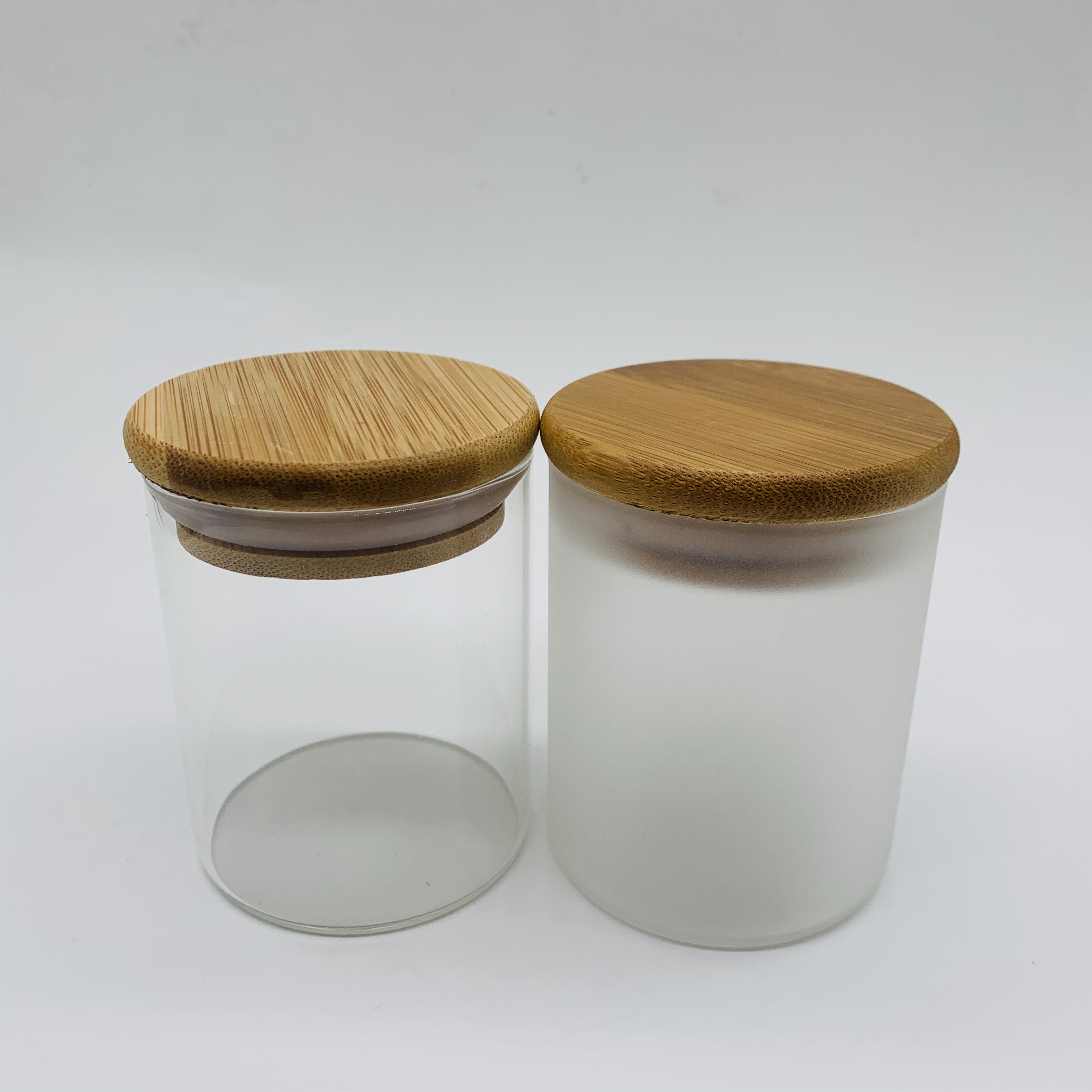 Bamboo Wood Lid For Candle Jar