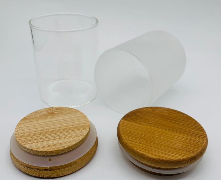 Bamboo Wood Lid For Candle Jar
