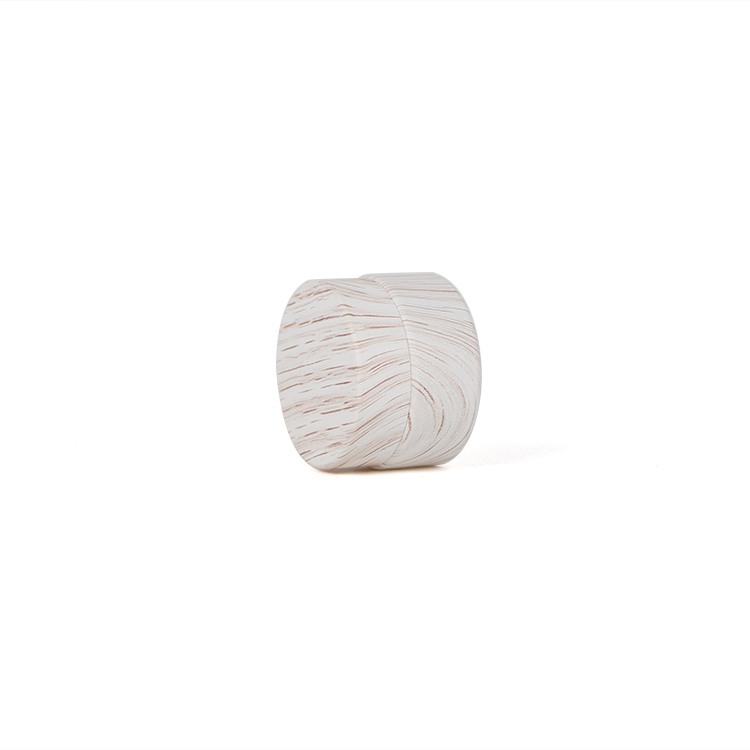 Bamboo texture glass cosmetic jar 15g