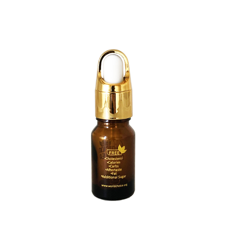 Basket cap 10ml amber glass dropper bottle custom logo hot stamping for beard oil with pipette dropper