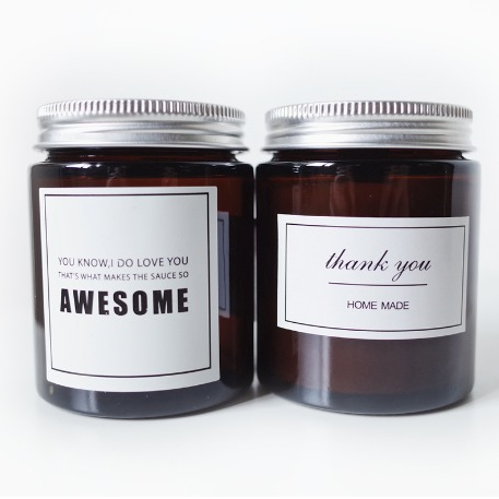 Bath Salt 8OZ 240Ml amber 250ml cosmet glass jar with lid