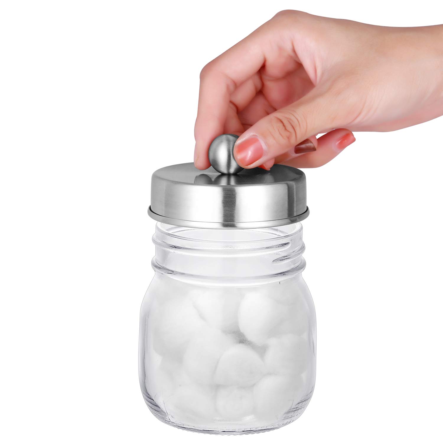 Bathroom Accessories Set Cosmetic Kit Toothbrush Holder Mason Jar