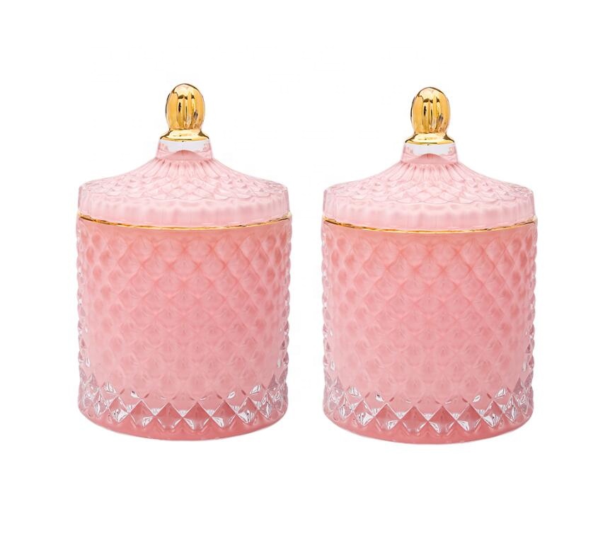 Bathroom Kitchen with Gold Lid  9.13 oz set of 1Container
