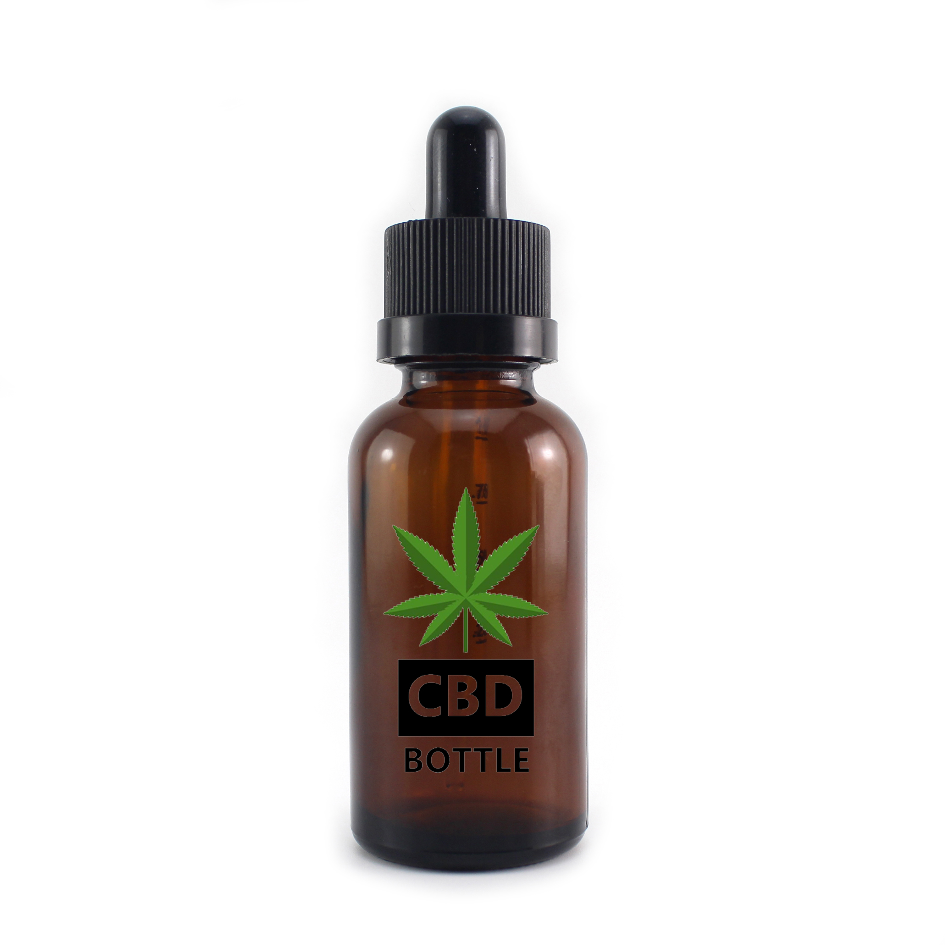 Beard oil CBD oil skin care use 1oz 30ml glass dropper bottle