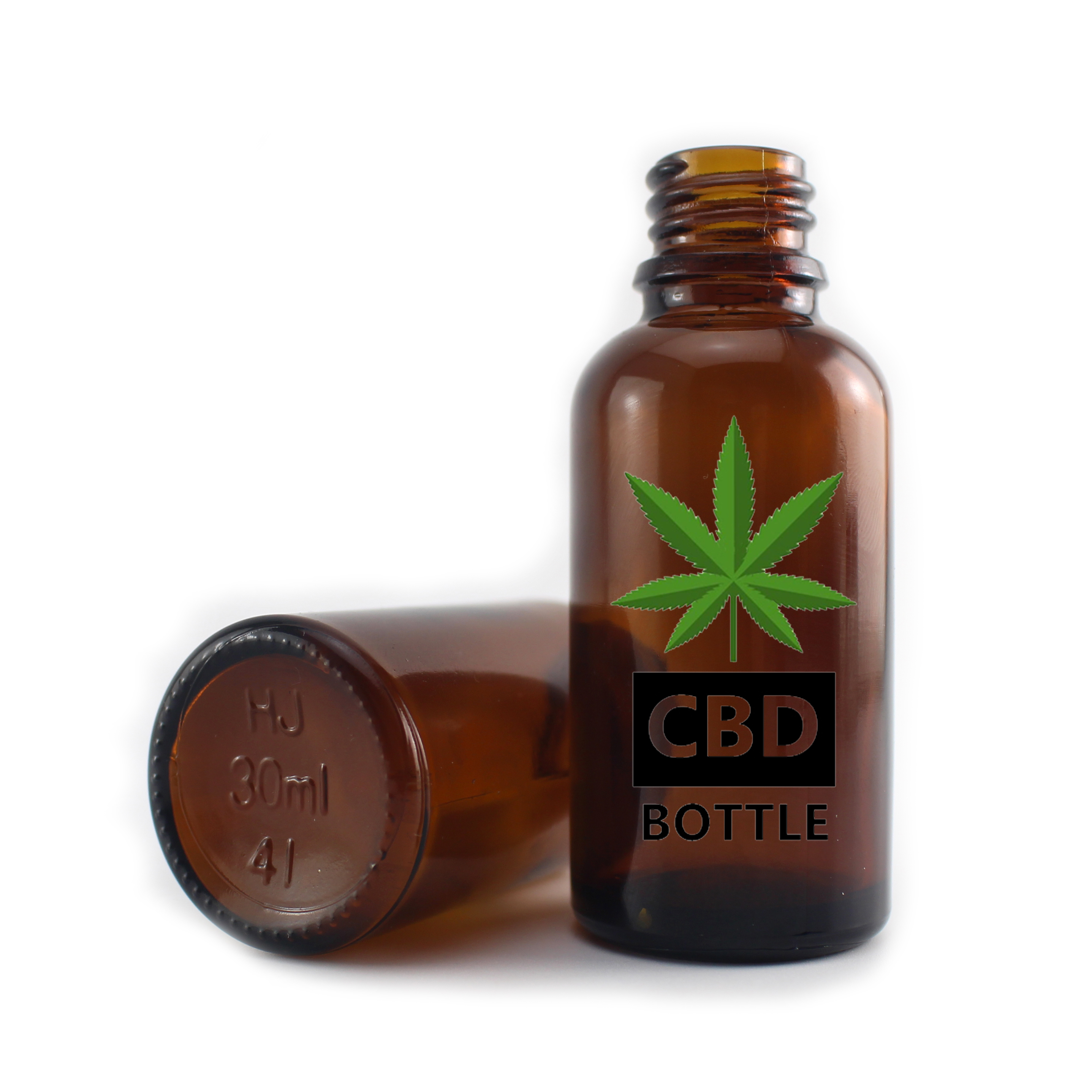 Beard oil CBD oil skin care use 1oz 30ml glass dropper bottle