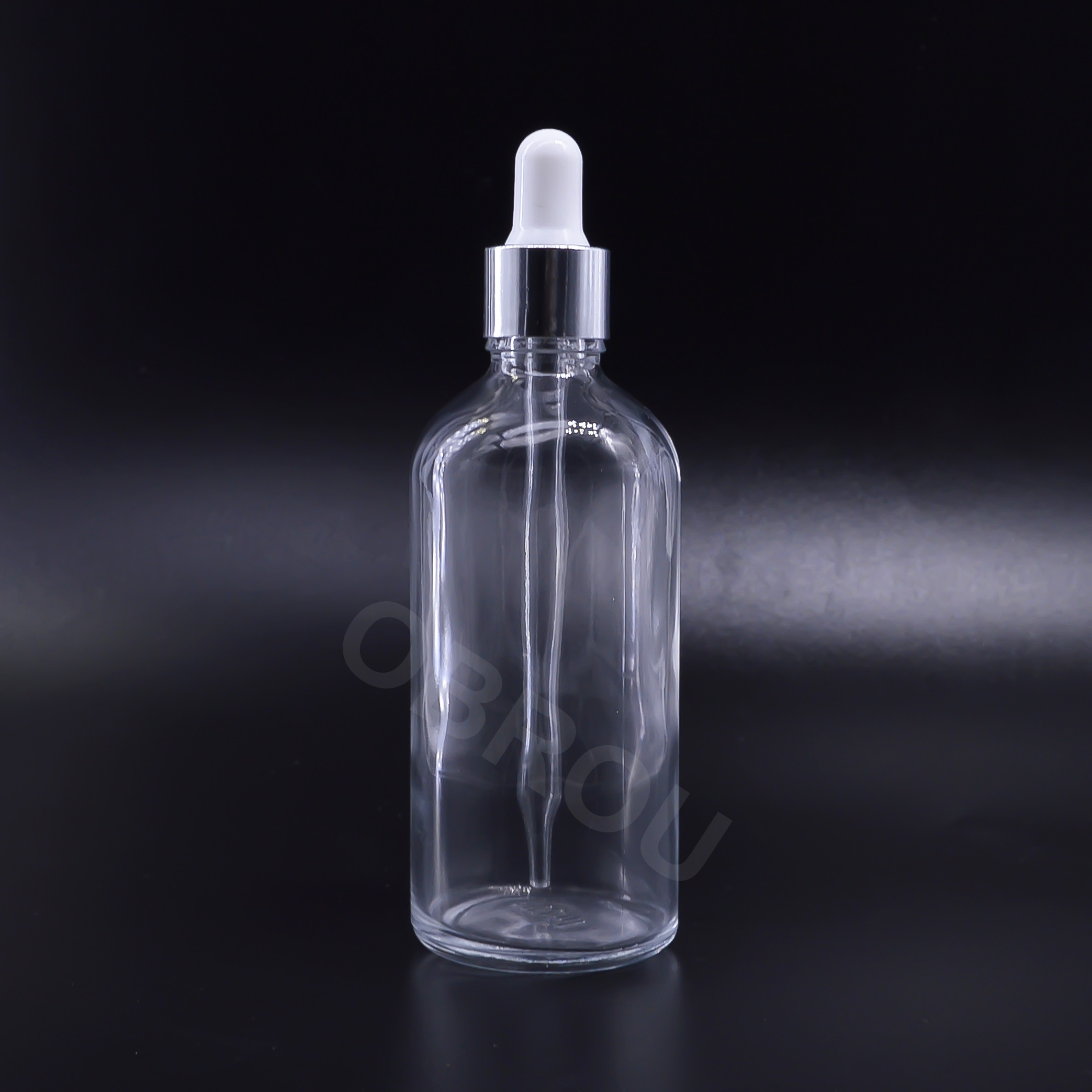 Beard oil use packing 5ml clear essential oil glass dropper bottles for massage oil