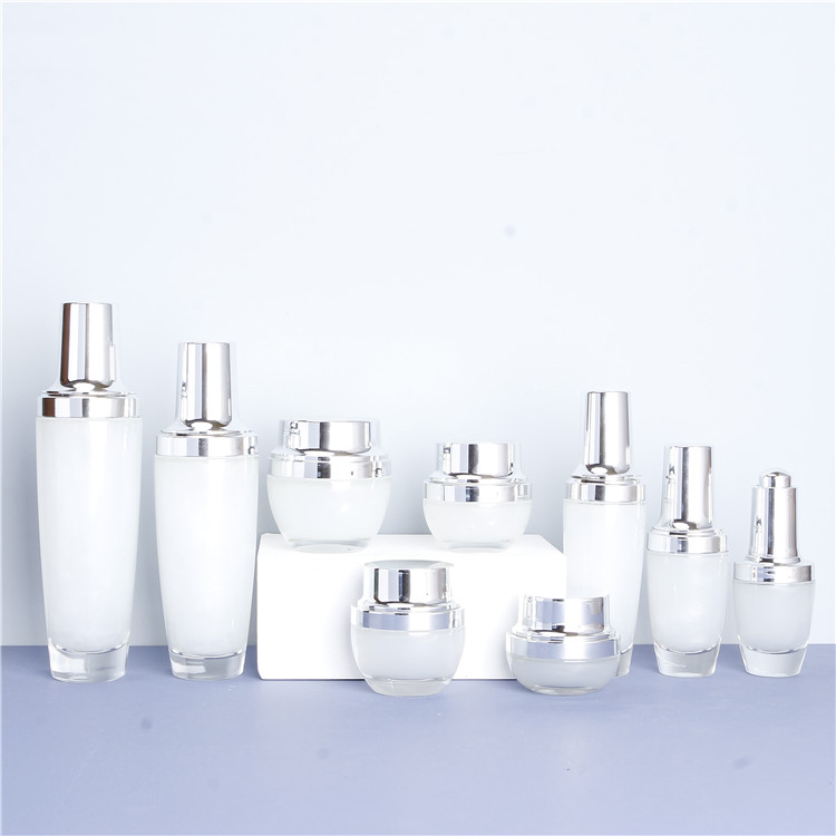 Beauticom 30 gram/30 ml Empty Glass Eyeshadow Pigments Lotion Creams Bottle Lip Balm Lip Gloss Glass Packing sets