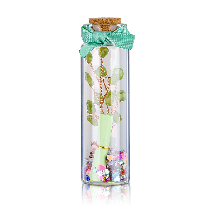 Beautiful Big Factory Hot Sales Best Quality Fashion Popuplar Customized Glass Crystals Healing Stones Wishing bottle