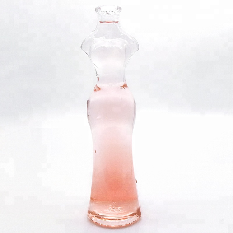 Beauty Body Shape Clear Glass Wine Glass Stopper