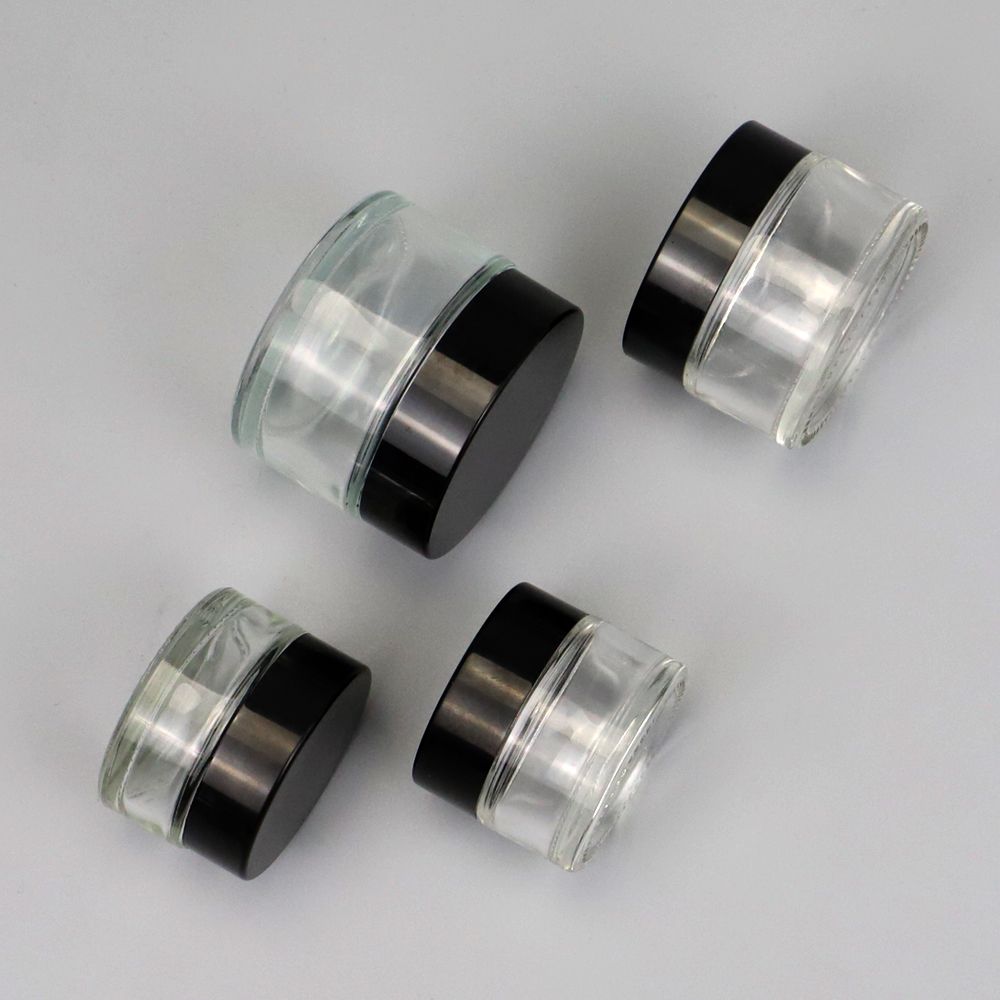 Beauty Containers Small Glass Cosmetic Jars 5g