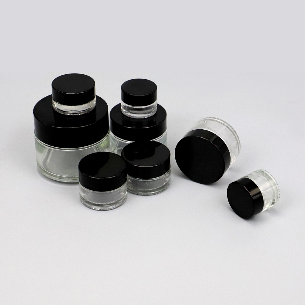 Beauty Containers Small Glass Cosmetic Jars 5g