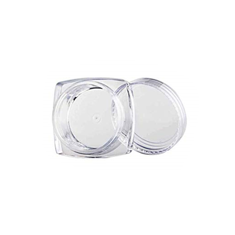 Beauty Containers Wholesale Square Cosmetic Jars Lip Balm Pot 3 Gram