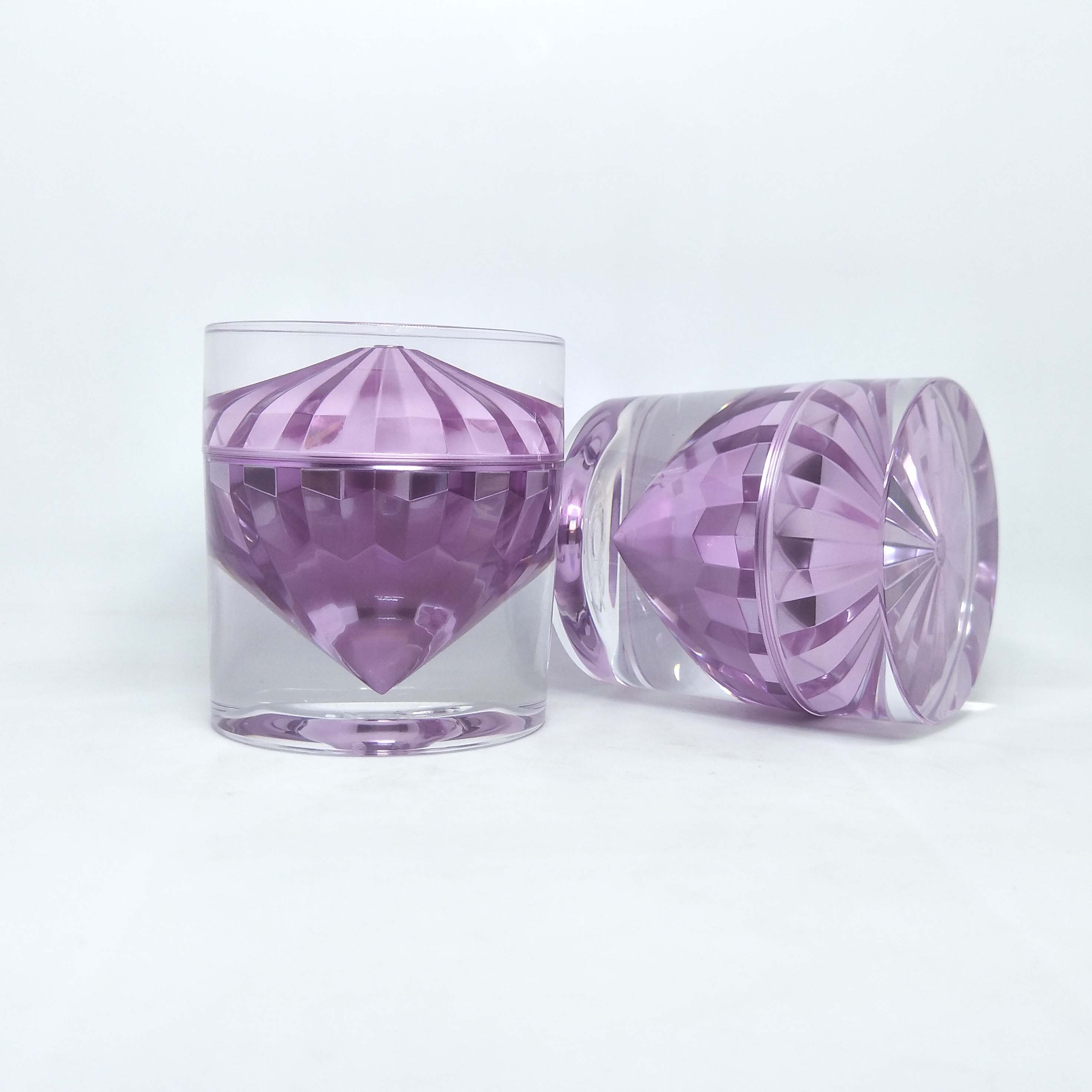 Beauty Product Acrylic Containers Jar For Skin Care Cream 15g 50g