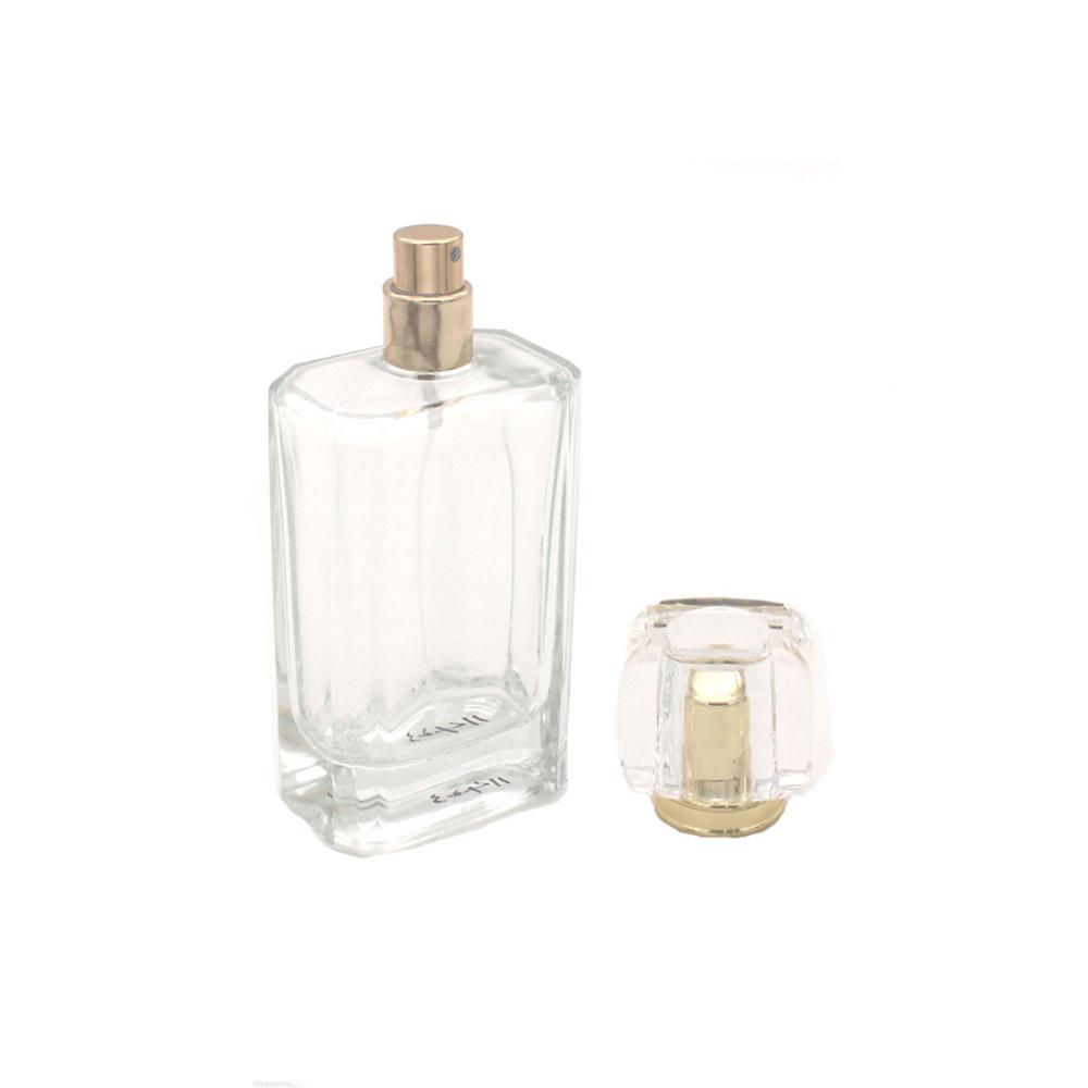 Beauty Rectangle Glass Empty Perfume Bottle Atomizer 100 ml Sprays Bottles