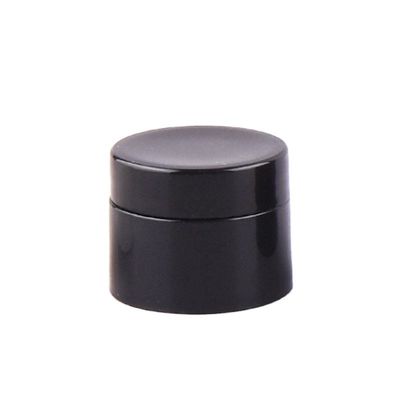 Beauty and Personal Care empty White Black Bright Cream Jar pp for Skincare Packaging