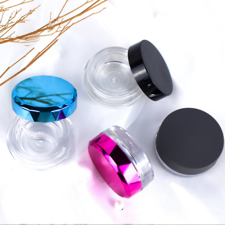 Beauty makeup packaging material wholesale Bottle PETG in two colors, one color transparent eyeliner, eye shadow box
