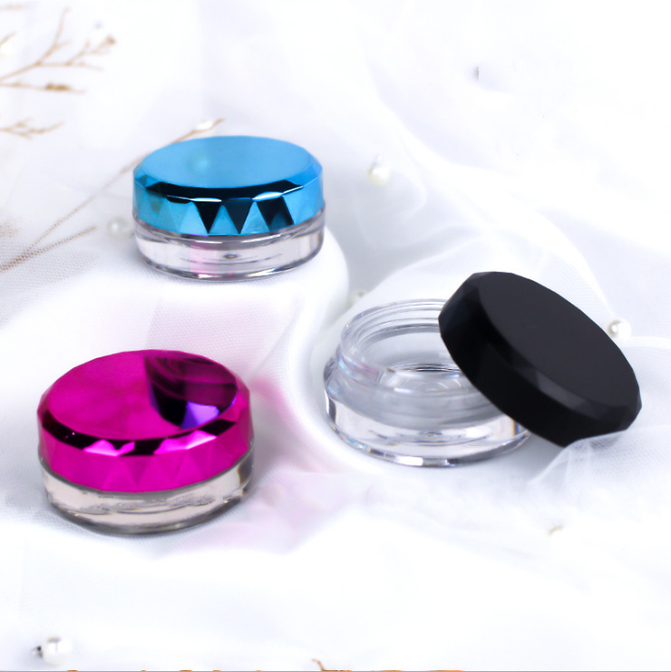 Beauty makeup packaging material wholesale Bottle PETG in two colors, one color transparent eyeliner, eye shadow box