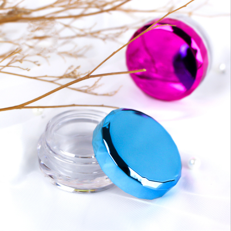 Beauty makeup packaging material wholesale Bottle PETG in two colors, one color transparent eyeliner, eye shadow box
