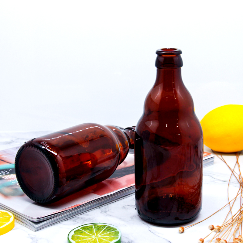 Beer Glass Bottle 12oz 330ml Amber Green Clear Beer Bottles