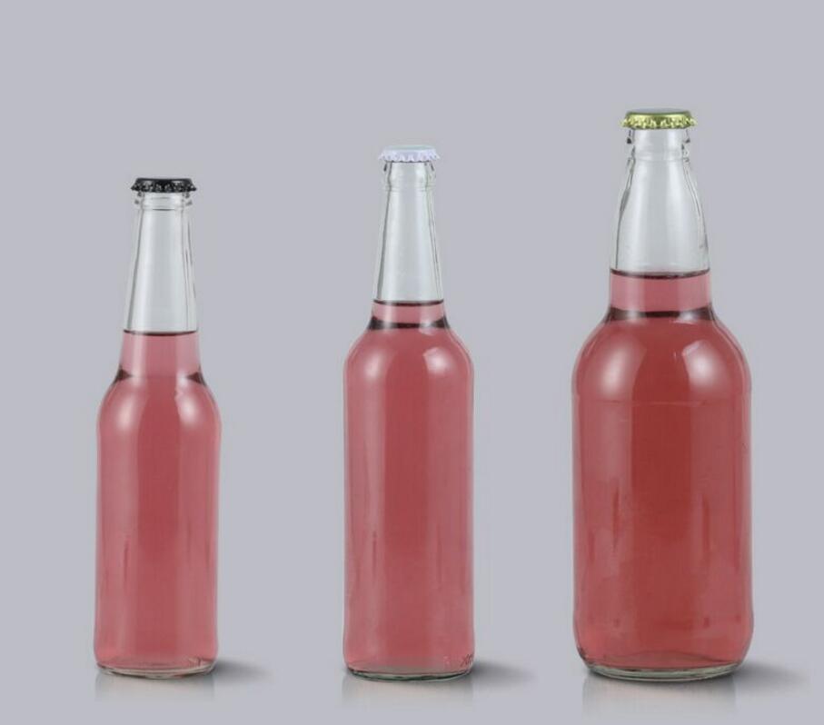 Beer Glass Bottle with slip cap 500ml Airtight Glass wine Bottle