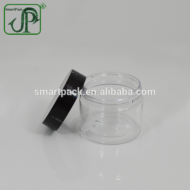 Best BPA Free 30g to 1000g Food Grade Storage Clear PET Plastic Jar