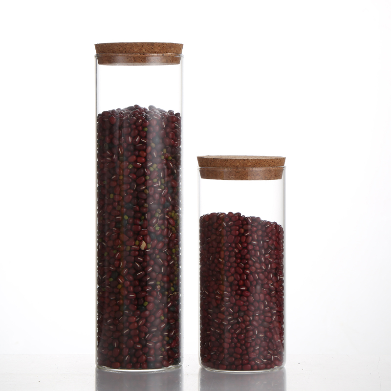 Best Buy Wide Mouth Vials Glass Jar Storage 1 Litre Potatoes Storage Jar With Lid
