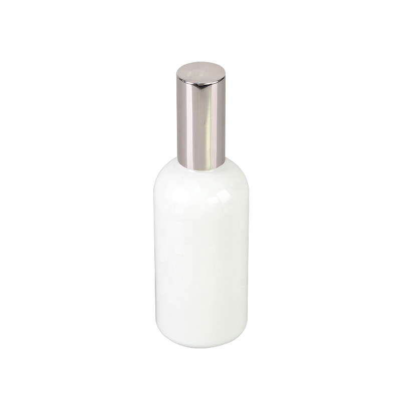 Best Price 100Ml White Opal Glass Lotion Bottle And Jar Cream