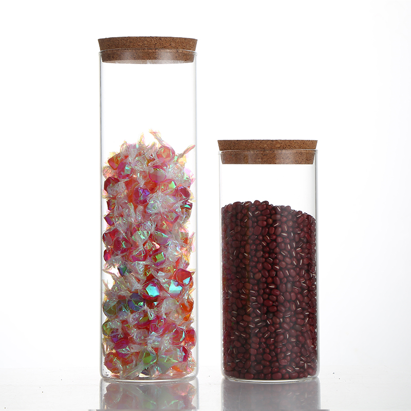 Best Price Clear Glass Storage Jar Airtight Glass Jar Storage Cookies Jar