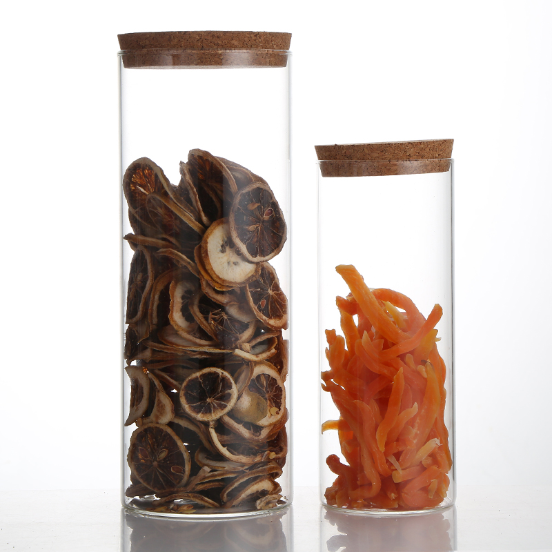 Best Price Clear Glass Storage Jar Airtight Glass Jar Storage Cookies Jar