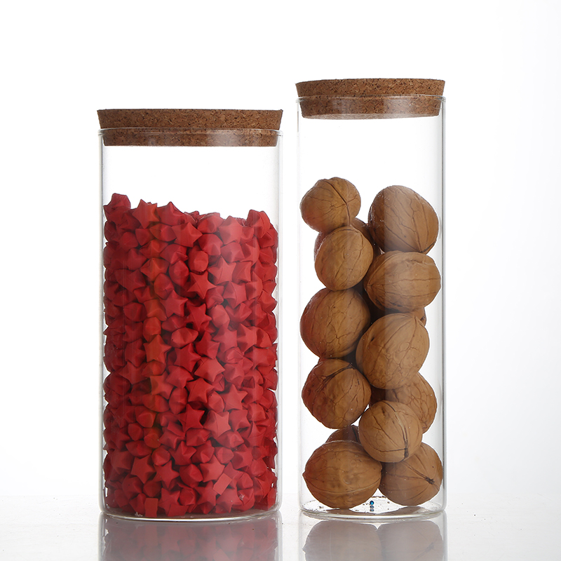 Best Price Clear Glass Storage Jar Airtight Glass Jar Storage Cookies Jar