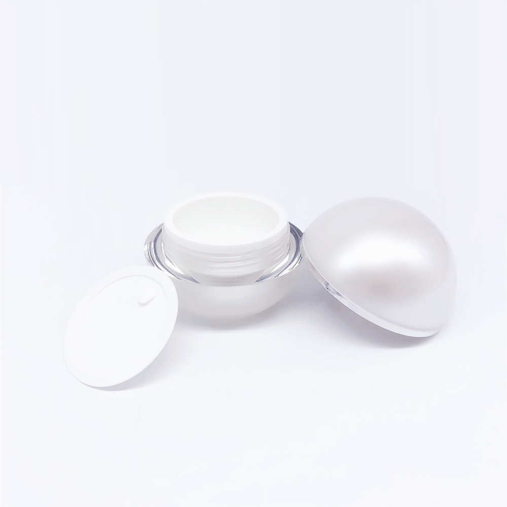Best Price Plastic Clear Acrylic Empty Plastic Double Wall Cosmetic Jars