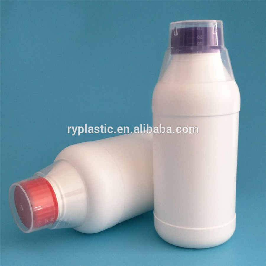 Best Quality Eco-friendly HDPE Pesticide Bottle 500ML 1L Foliar fertilizer plastic bottle