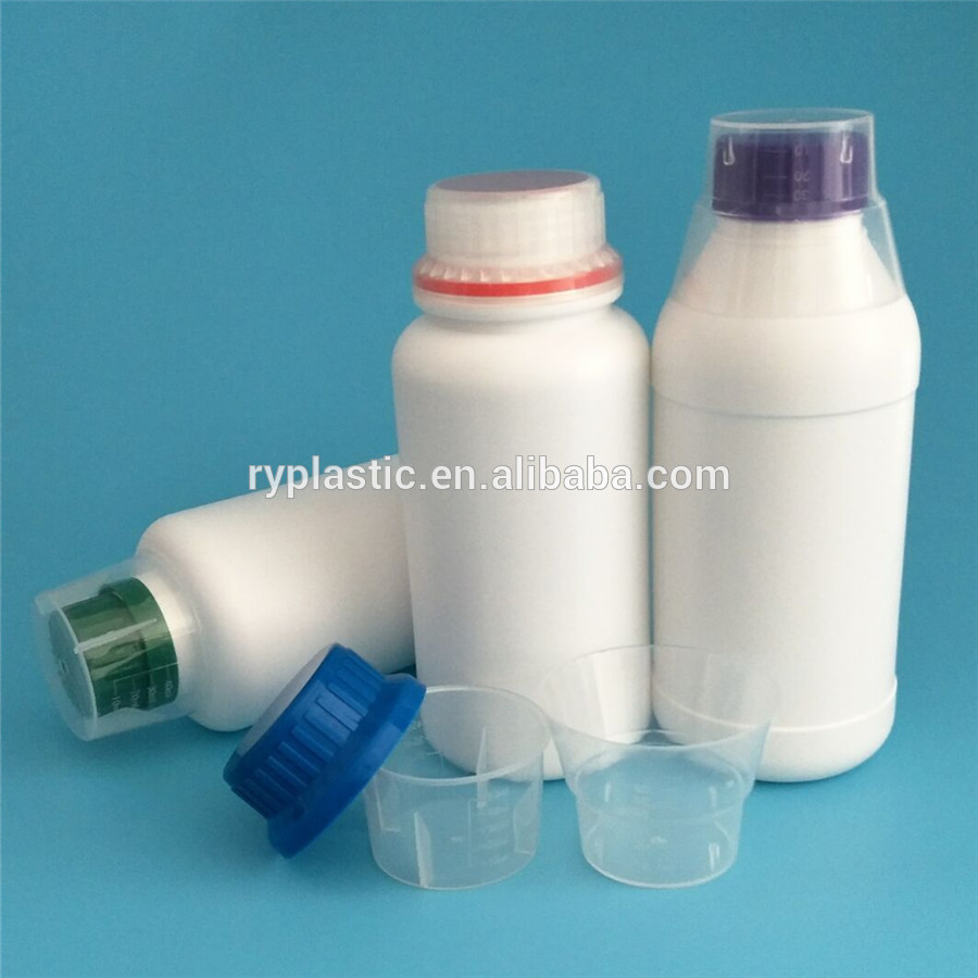 Best Quality Eco-friendly HDPE Pesticide Bottle 500ML 1L Foliar fertilizer plastic bottle