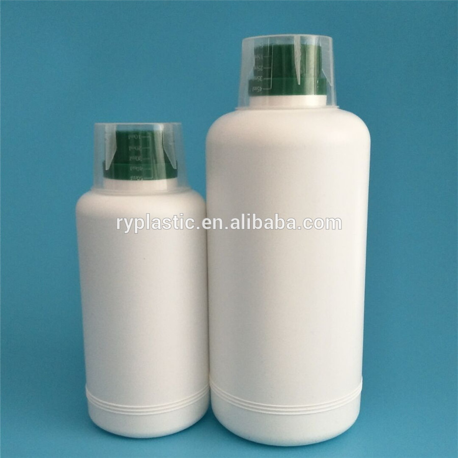 Best Quality Eco-friendly HDPE Pesticide Bottle 500ML 1L Foliar fertilizer plastic bottle