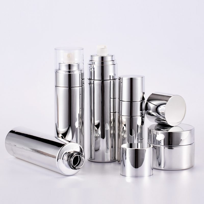 Best Quality Manufacturer 30g 50g 60ml 120ml Silver Color Bottles white Lid 100 ml glass jar Containers With Screw Top