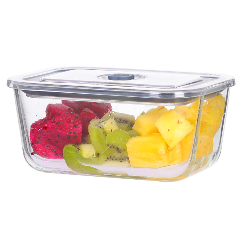 Best Quality Meal Prep Glass Storage Food Container Glass Lunch Box with pump