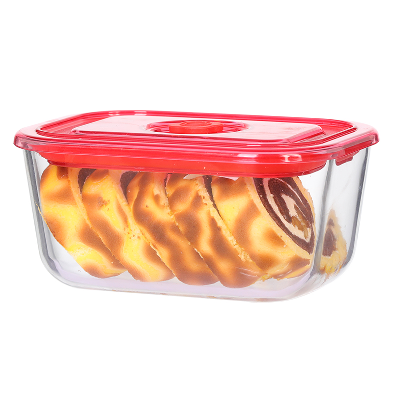 Best Quality Meal Prep Glass Storage Food Container Glass Lunch Box with pump