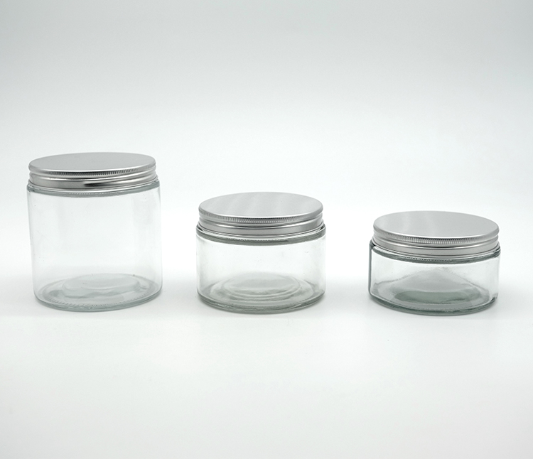 Best Sales Transparent Straight Sided Glass Jar Clear Jars Home Made Food Grade Sauce Jars Healthy Food Container