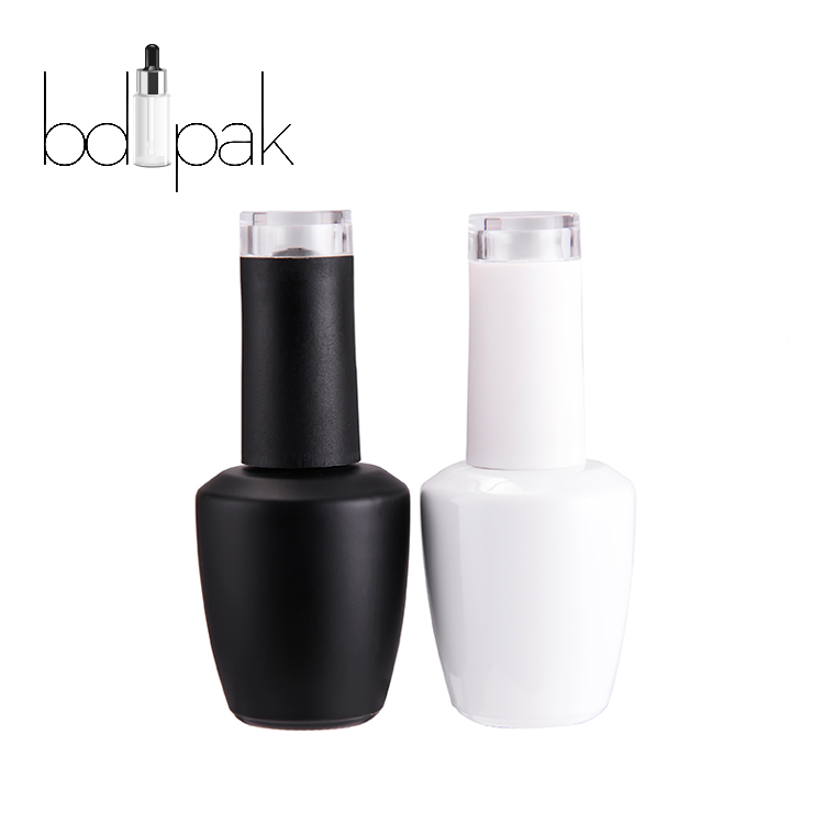 Best Selling 7.5ml Amber Essential Oil Glass Bottle With Nail Polish Brush