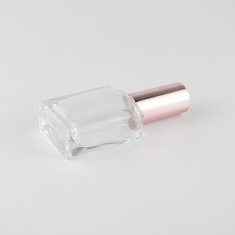 Best Selling Clear Cosmetic Glass Perfume Bottle with Pump Sprayer Screw Cap