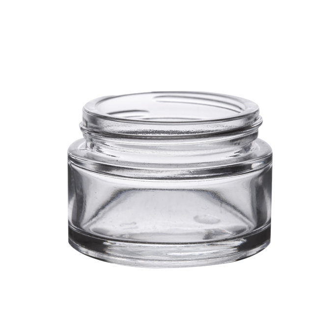 Best Selling High Quality empty round glass jars and bottles for food