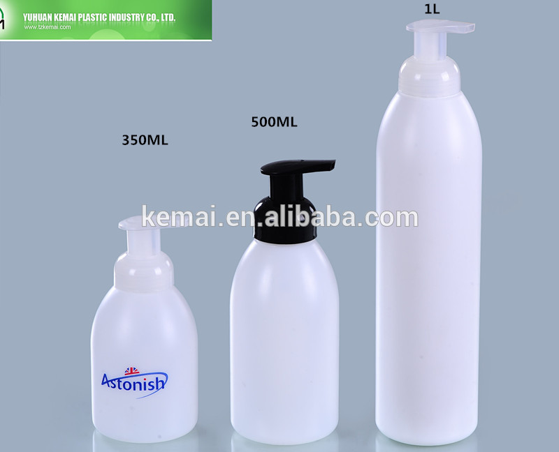 Best design Plastic foam pump bottle shampoo bottle empty factory price shampoo bottles design