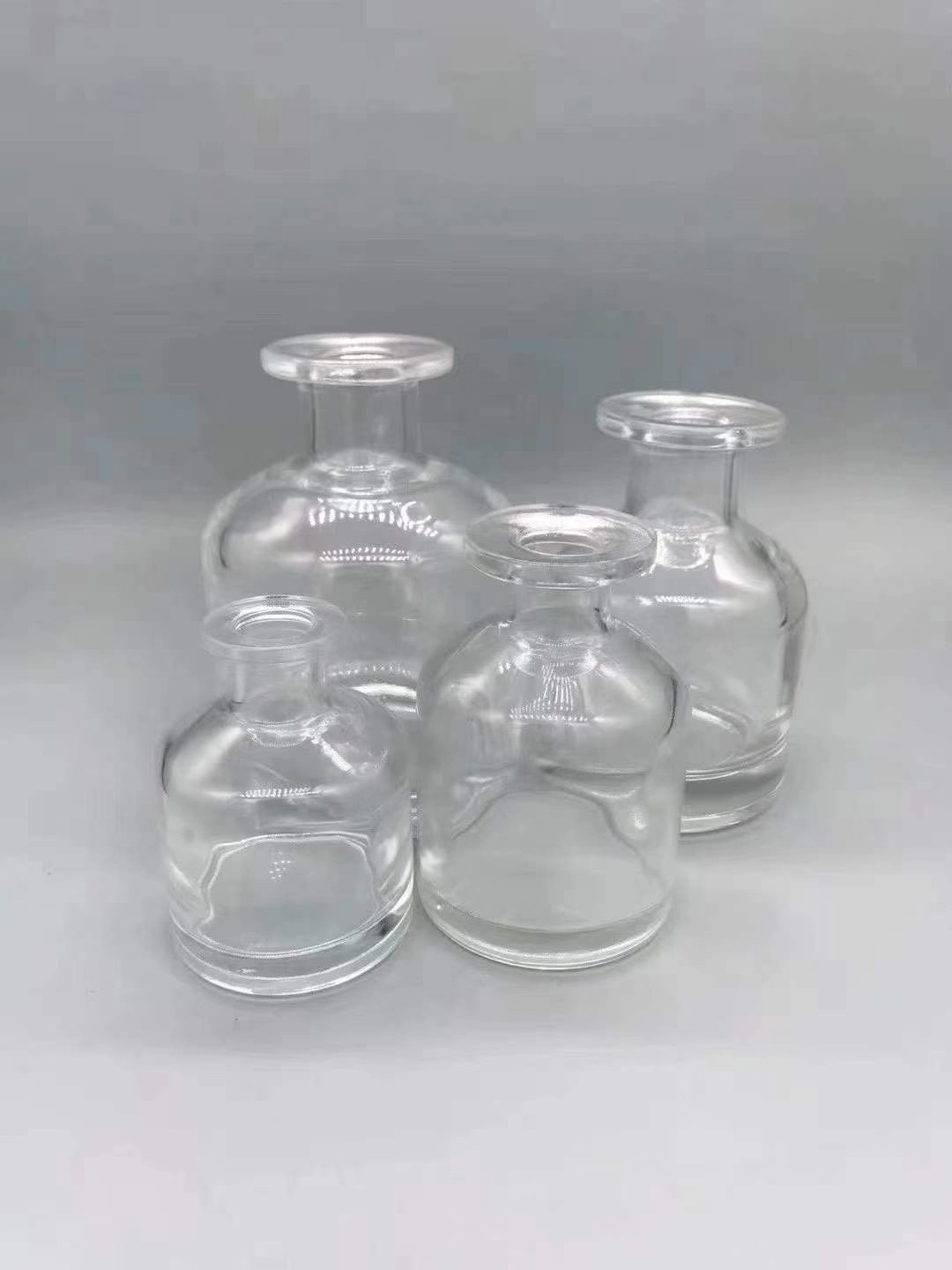 Best glass bottle manufacturing Diffuser Refillable Perfume Atomiser Reed Diffuser Bottle 150Ml Wite Diffuser Sticks