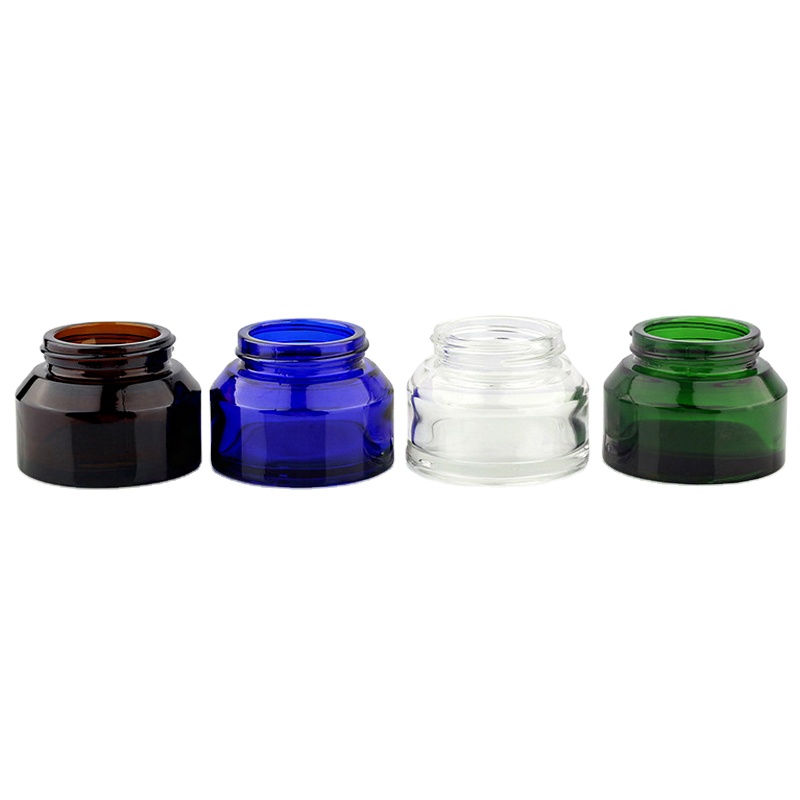 Best price cosmetic creams packaging cream jar with white edge