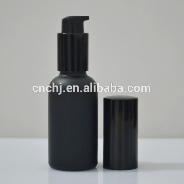 Best price hot sale glass essential oil bottle press pump dropper bottle 30ml