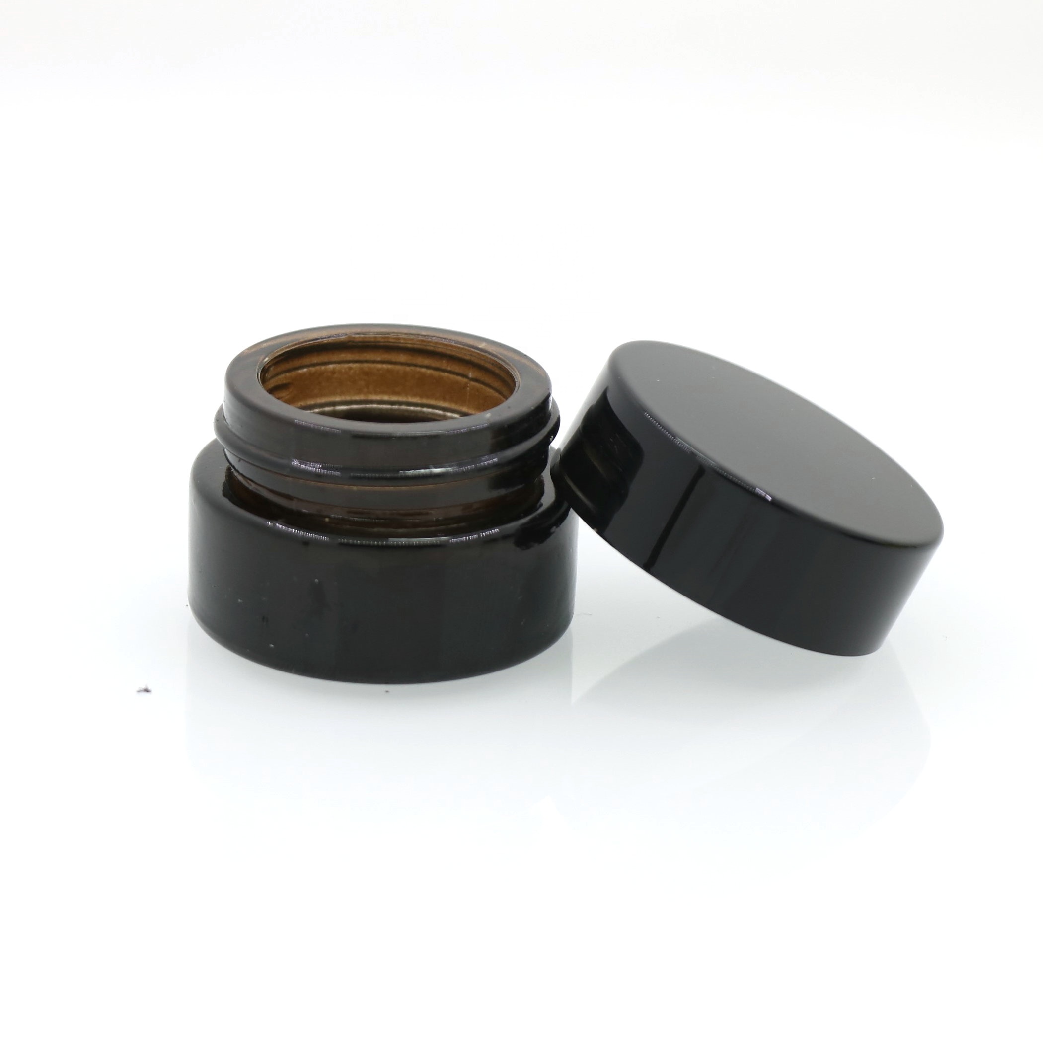 Best price round empty cream container 5g 15g,30g,50g glass acrylic cosmetic cream jar